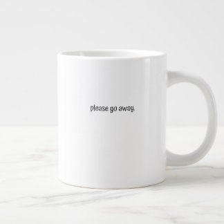 Classic Mug - Please Go Away. Grote Koffiekop