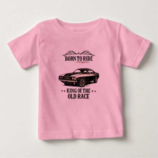 Classic Muscle Car Baby T-Shirt (Voorkant)