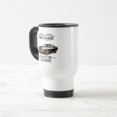 Classic Muscle Car Travel Mug Reisbeker (Voorkant links)