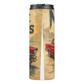 Classic Muscle Car Tumbler Wrap Thermosbeker (Achterkant)