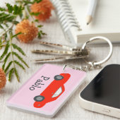 Classic Musculosa Car Hotrod AANPASSEN IT Sleutelhanger (Voorkant Rechts)