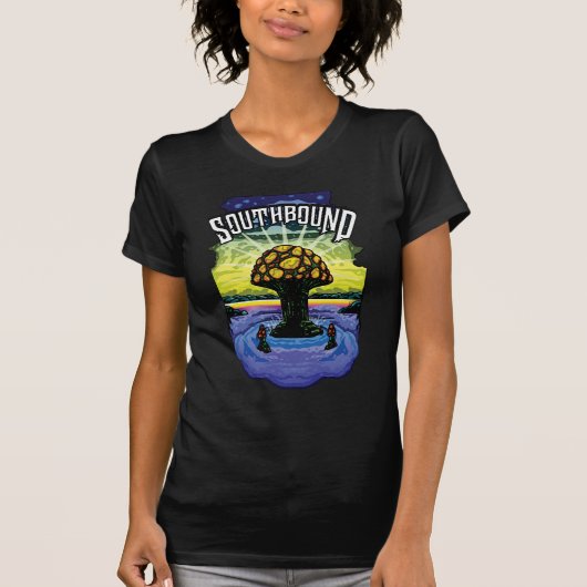 Classic Mushroom-Vrouwen T Shirt-Zwart T-shirt (Voorkant)