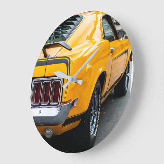 Classic Mustang Super Car Grote Klok (Hoek)