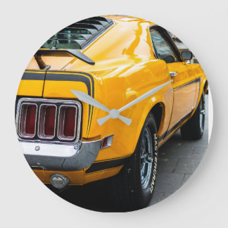 Classic Mustang Super Car Grote Klok