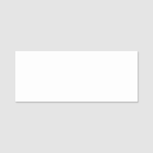 Classic Name Tag (Voorkant)