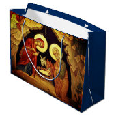 CLASSIC NATIVITY SCENE GIFT BAG VOOR CHRISTMAS GROOT CADEAUZAKJE (Achterkant Gekanteld)