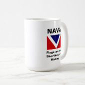 Classic NAVA Flag Mok 12oz (Voorkant rechts)