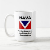 Classic NAVA Flag Mok 12oz (Links)