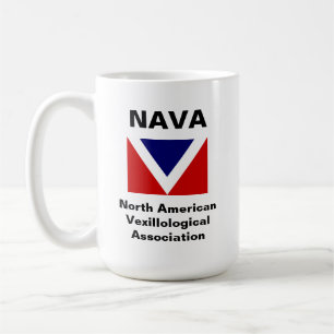 Classic NAVA Flag Mok 12oz