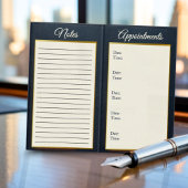 Classic Navy Open House Floor Plan Elegant Detail  Visitekaartje