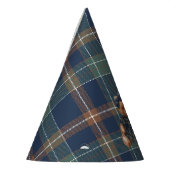 Classic Navy Plaid Teddy Bear Girl Birthday  Feesthoedjes (Links)