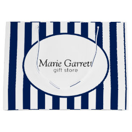 Classic Navy Stripes Custom Groot Cadeauzakje