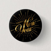 Classic New Year 2026 Pin Button (Voorkant)