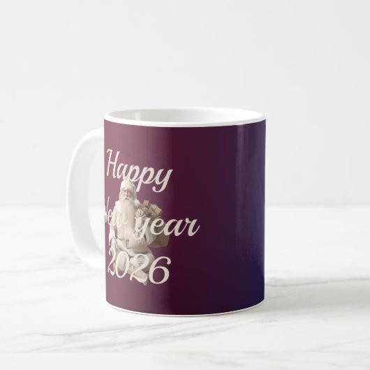 Classic new year mug koffiemok (Voorkant links)