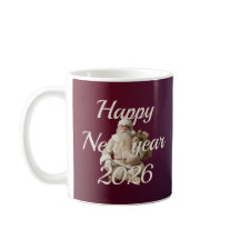 Classic new year mug
