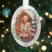 Classic Newborn 1e Kerstmis Big Sister Ornament