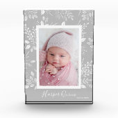 Classic Newborn Baby Birth Custom Fotoblokken (Voorkant)