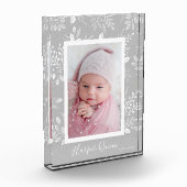 Classic Newborn Baby Birth Custom Fotoblokken (Links)