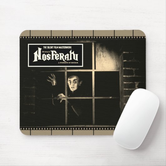 Classic nosferatu Filmstrip Mousepad Muismat (Met muis)