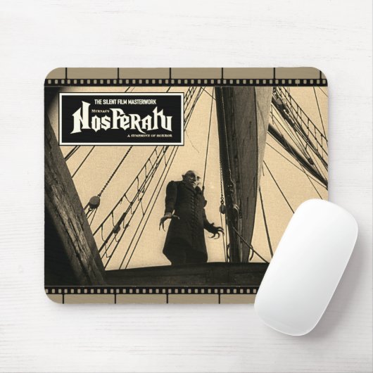 Classic nosferatu Filmstrip Mousepad Muismat (Met muis)