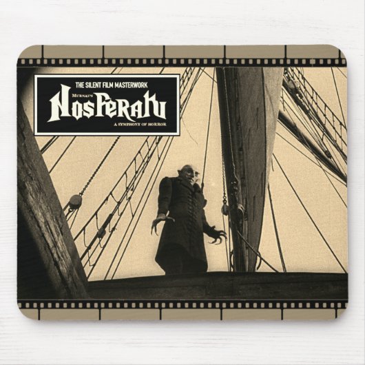 Classic nosferatu Filmstrip Mousepad Muismat (Voorkant)
