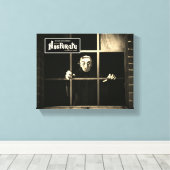 Classic nosferatu Streted Canvas Print (Insitu (Houten vloer))