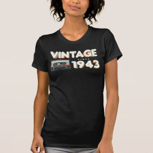 Classic & Nostalgische Muziek Verjaardag - sinds T-shirt