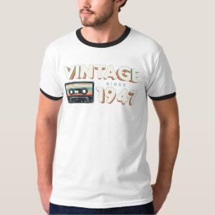 Classic & Nostalgische Muziek Verjaardag - sinds T-shirt