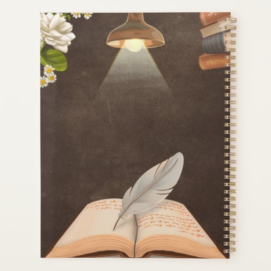 Classic Notebook for Writers, Thinkers & Dreamers Planner (Achterkant)