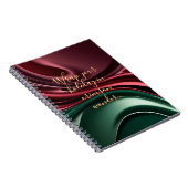 Classic notebook in stylish graphic notitieboek (Rechterzijde)