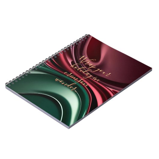 Classic notebook in stylish graphic notitieboek (Linkerzijde)