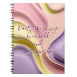 Classic notebook in stylish graphic notitieboek