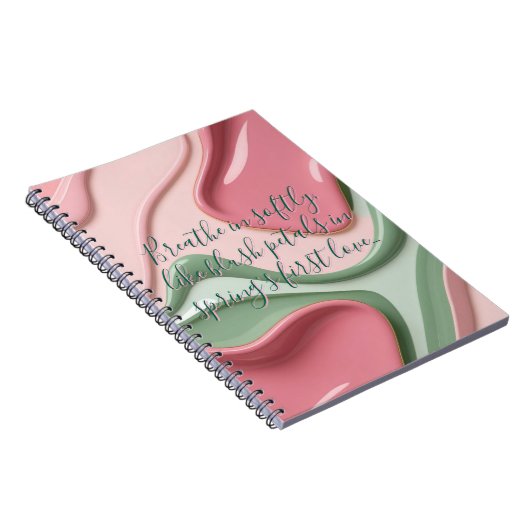 Classic notebook in stylish graphic notitieboek (Rechterzijde)