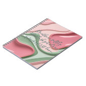 Classic notebook in stylish graphic notitieboek (Linkerzijde)