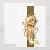 Classic Nouveau  Beauty Notitiekaartje (Voorkant / Achterkant)