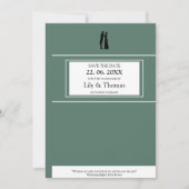 Classic Novel Book cover inspired Save The Date (Voorkant)