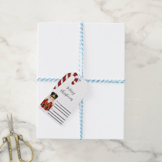 Classic Nutcracker Christmas Cadeaulabel