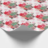 Classic Nutcracker & Princess Kerstcadeau Cadeaupapier (Hoek)