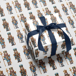 Classic nutcracker wrapping paper cadeaupapier