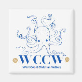 "Classic Octopus" Magnet van WCCW (Voorkant)
