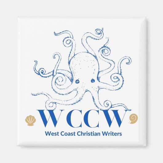 "Classic Octopus" Magnet van WCCW (Voorkant)