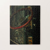 Classic Old Car Dashboard-stuurwiel Legpuzzel (Verticaal)
