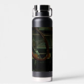 Classic Old Car Dashboard-stuurwiel Waterfles (Achterkant)