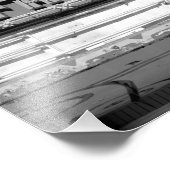 Classic Old Movie Theater Marquee Foto Afdruk (Hoek)