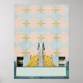 Classic Old Movie Theater Marquee Poster (Voorkant)