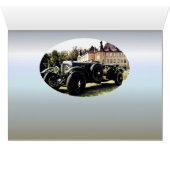 Classic Old Time Car (Binenzijde Horizontaal (Onderkant))