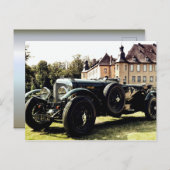 Classic Old Time Car Briefkaart (Voorkant / Achterkant)