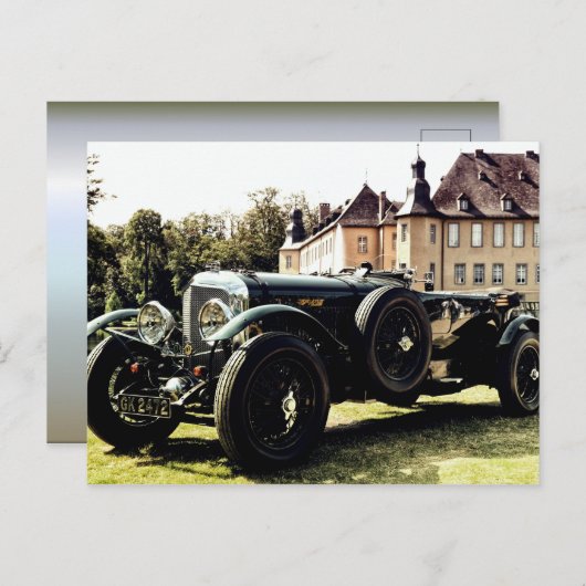 Classic Old Time Car Briefkaart (Voorkant / Achterkant)