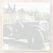 Classic Old Time Car Glazen Onderzetter (Achterkant)