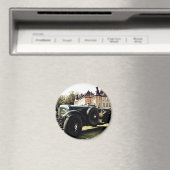 Classic Old Time Car Magneet (Insitu (Vaatwasser))